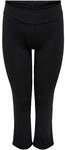 ONLY Damen Onpfold Jazz Pants Curvy-Opus Sporthose, Schwarz (Black Black),
