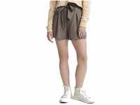 Superdry Damen Desert Paper Bag Shorts, Braun (Bungee Cord GS0),40