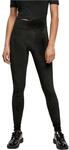 Urban Classics Ladies High Waist Velvet Leggings Frauen Leggings schwarz 5XL