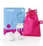 Satisfyer Feel Good Menstruationstasse 2 St&uuml;ck | Wiederverwendbare & nachhaltige