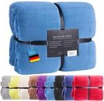 Feluna&reg; Kuscheldecke XXL Mikrofaser-Decke Tagesdecke Wohndecke mit Kaschmir-Touch