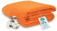 ZOLLNER Kuscheldecke flauschig in 220x240 cm - weiche und langlebige Sofadecke in