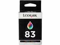 Lexmark 18LX042E 83 Tintenpatrone dreifarbig Standardkapazität 19.2ml 500...