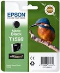 Epson T1598 Tintenpatrone Eisvogel, Singlepack, matt schwarz
