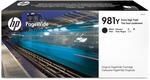 HP 981Y Schwarz, Original Druckerpatrone | Tinte f&uuml;r HP PageWide Enterprise Color