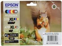 Epson Multipack 6-colours 378XL / 478XL Claria Photo HD Ink, Tintenpatrone...