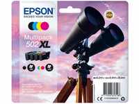 Epson Original 502XL Tinte Fernglas Multipack 4-farbig XL, XP-5100 XP-5105...