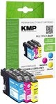 KMP know how in modern printing Tinte B63V Multipack ersetzt Brother LC-225XLC,