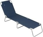 Bo-Camp Feldbett, faltbar Blau