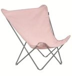Lafuma MOBILIER - Breiter Butterfly Chair - Pop Up XL - Airlon - Rosa Rose