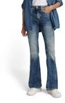 G-STAR RAW Damen 3301 High Flare Jeans