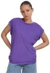 Urban Classics Damen T-Shirt Ladies Extended Shoulder Tee, T-Shirt mit