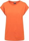 Urban Classics Damen T-Shirt Ladies Extended Shoulder Tee, T-Shirt mit