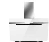 Elica Majestic PRF0124236A Kopffreihaube 90 cm Edelstahl/Wei&szlig;es Glas
