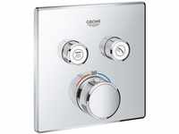 GROHE Grohtherm Smartcontrol - Brause- & Duschsystem -Thermostat (2 Absperrventile,