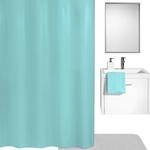 Kleine Wolke Kito Duschvorhang, Polyester, Hellgr&uuml;n, 200 x 180 x 0,02 cm