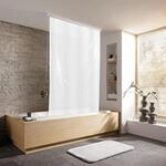 Kleine Wolke 3321109747 Duschrollo Leerkassette, 128 x 240 cm, wei&szlig;, 1 Size