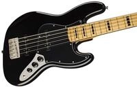 Squier by Fender Classic Vibe '70s Jazz Bass V, Bass Guitar, Maple Fingerboard, Black