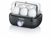 SEVERIN Eierkocher für 6 Eier mit elektronischer Kochzeitüberwachung, inkl.