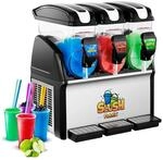Royal Catering Slush-Eis-Maschine Slushie Maker RCSL 3/15 (3 x 12 L, 980 W, -3 bis 2