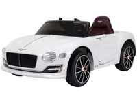 HOMCOM Kinder Elektroauto Bentley GT Lizenziertes Kinderfahrzeug mit 2,4G