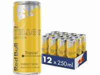 Red Bull Energy Drink Tropical Dosen Getränke Yellow Edition 12er Palette,...