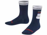 FALKE Unisex Kinder Happy Birthday Socken, blau (marine 6120), 23-26 (2-3 Jahre)
