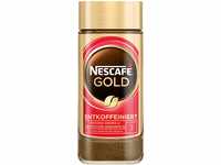 NESCAFÉ GOLD Entkoffeiniert, löslicher Bohnenkaffee, Instant-Kaffee aus erlesenen