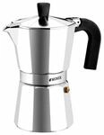 Monix Vitro Express | 9-Tassen-Kaffeemaschine aus Aluminium, geeignet f&uuml;r alle