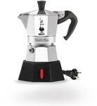 Bialetti Moka Elettrika, 2 Tassen, Aluminium