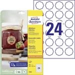 AVERY Zweckform Marmeladenetiketten Art. 5084 (240 Aufkleber abl&ouml;sbar, 40,8x40,3mm