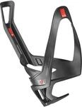 Elite Rocko Carbon Matt &ndash; Rotes Grafikdesign &ndash; Premium Carbon Flaschenhalter f&uuml;r