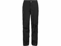 Vaude Damen Women's Yaras Rain Zip Pants III Hose, black, 34