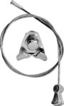 Diverse Unisex 30008801 Bremsz&uuml;ge & -h&uuml;llen & -f&uuml;hrungen, Silber, 30 mm