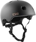 TSG Erwachsene Halbschalenhelm Meta Solid Color, Satin Black, L/XL, 750123