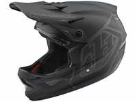 Troy Lee Designs Downhill MTB-Helm D3 Fiberlite Schwarz Gr. XL