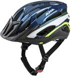 Alpina Unisex MTB 17 Fahrradhelm, Darkblue/Neon, 54