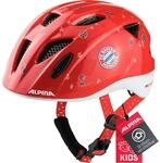 Alpina Kinder Fahrradhelm Leichter, Sicherer & Bruchfester FC Bayern Fahrradhelm Mit