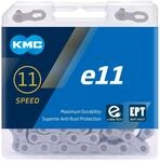 Fahrrad Kette, KMC Fahrradkette, e11 EPT, 1/2" x 11/128", 136 Glieder, 11-fach,