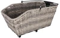 KLICKFix Structura GT Korbklip Fahrradkorb, Schilf Grau, 20 x 24 x 44 cm, 18 l