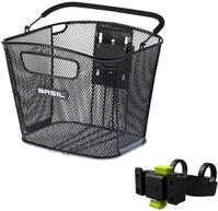 Basil Bold Front Fahrradkorb &ndash; Vorderrad &ndash; inkl. KF Handlebar Holder &ndash;