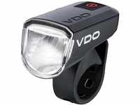 VDO Unisex – Erwachsene 40010 Frontlicht für Fahrrad, schwarz/weiß,