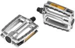 Diverse Unisex &ndash; Erwachsene Pedal-2181329400 Alu-Pedal, Silber Grau, One Size