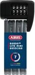 ABUS Faltschloss Bordo Lite 6055C SH - mit Halterung und Zahlencode - Extra-leichtes