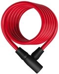 ABUS Spiralkabelschloss Star 4508K/150 - Fahrradschloss aus 8 mm starkem Spiralkabel