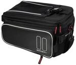 Basil - Sport Design - 7-15L - Trunkbag Bicycle Tail Bag - Waterproof - Black - 31 x