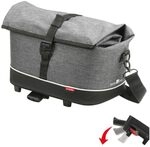 KlickFix Unisex &ndash; Erwachsene Rackpack, Tweed grau, 8 Liter
