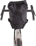 RESTRAP Satteltasche Hecksatteltasche + Dry Bag, Unisex_Erwachsene, RS_SB2_LRG_Black,