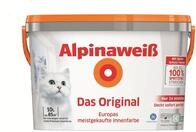 Alpinawei&szlig; Das Original &ndash; optimal deckende und ergiebige wei&szlig;e Wandfarbe...