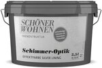 J.D. Fl&uuml;gger Schimmer-Optik Effektfarbe, 2.5 L, Wasserbasiert, Silber, Schimmernd,